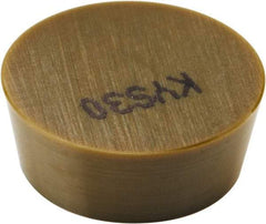 Kennametal - RPG32 Grade KYS30 Ceramic Milling Insert - Uncoated, 1/8" Thick, 3/8" Inscribed Circle - USA Tool & Supply