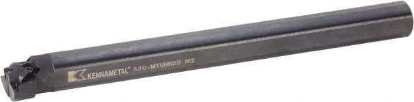 Kennametal - 39.37mm Min Bore Diam, 14" OAL, 1-1/4" Shank Diam, A-MTUN-D Indexable Boring Bar - TN.. 332 Insert, Pin & Clamp Holding Method - USA Tool & Supply