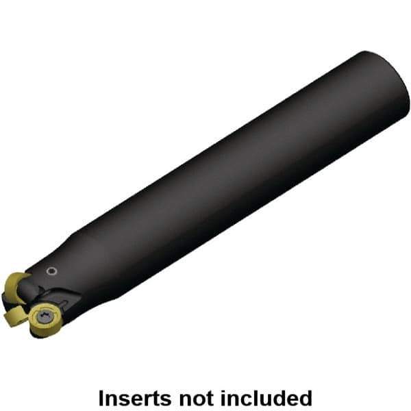Kennametal - 32mm Cutting Diam, 32mm Shank Diam, 1.26" Max Depth of Cut, Straight Shank Indexable Copy End Mill - 4 Inserts, RN.J 10T3M0.N.. Insert, KDR Toolholder - USA Tool & Supply