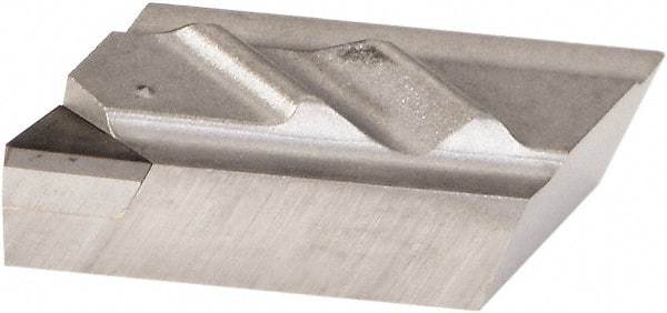 Kennametal - NPR505, KD1425 Grade Diamond Tipped Profiling Insert - Uncoated, 55° Incl Angle, Parallelogram, 0.4566" Side Length, 1/8" Thick, 0.13mm Corner Radius - USA Tool & Supply
