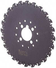 Kennametal - Arbor Hole Connection, 1/8" Cutting Width, 3-1/4" Depth of Cut, 10" Cutter Diam, 2" Hole Diam, 24 Tooth Indexable Slotting Cutter - KVNS Toolholder, OD 3118.. Insert - USA Tool & Supply