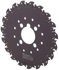 Kennametal - Arbor Hole Connection, 1/8" Cutting Width, 2-1/4" Depth of Cut, 8" Cutter Diam, 2" Hole Diam, 19 Tooth Indexable Slotting Cutter - KVNS Toolholder, OD 3118.. Insert - USA Tool & Supply