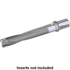 Kennametal - Series KSEM Plus, Head Connection FDS45, 3xD, 50mm Shank Diam, Drill Body - 206mm Drill Body Length to Flange, WD Toolholder, 274mm OAL, 206mm Drill Body Length, 122mm Flute Length, Whistle Notch Shank, Through Coolant - USA Tool & Supply
