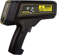 General - 200 to 1200°C (392 to 4352°F) Infrared Thermometer - 100:1 Distance to Spot Ratio - USA Tool & Supply