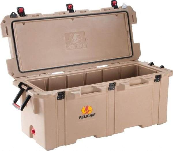 Pelican Products, Inc. - 250 Qt Cooler - Polyurethane, Tan - USA Tool & Supply