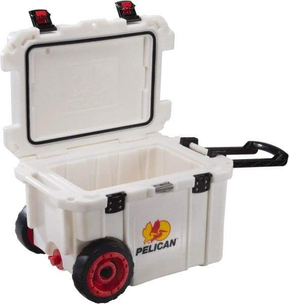 Pelican Products, Inc. - 45 Qt Cooler - Polyurethane, White - USA Tool & Supply