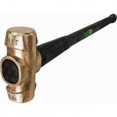 Wilton - Non-Sparking Hammers Tool Type: Brass Hammer Head Material: Brass - USA Tool & Supply