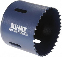 Disston - 55mm Diam, 1-7/8" Cutting Depth, Hole Saw - Bi-Metal Saw, Toothed Edge - USA Tool & Supply