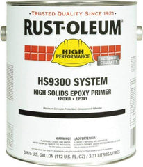 Rust-Oleum - 1 Gal Red Epoxy Primer - 275 to 475 Sq Ft Coverage, 415 gL Content, Quick Drying, Interior/Exterior - USA Tool & Supply
