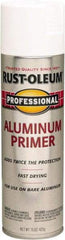 Rust-Oleum - 14 oz Aluminum Aluminum Primer - 14 Sq Ft Coverage, Quick Drying, Interior/Exterior - USA Tool & Supply