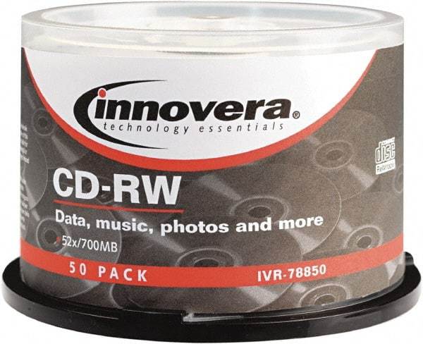 innovera - CD-RW Discs - USA Tool & Supply