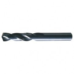 #15 RHS / RHC HSS 135 Degree Split Point Heavy Duty Screw Machine Length Drill - Steam Oxide - USA Tool & Supply