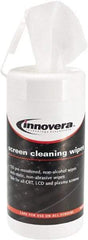 innovera - Screen Cleaning Wipes - Use with Monitor, Screen - USA Tool & Supply