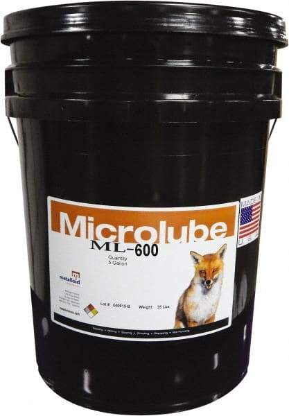 Metalloid - Microlubricant ML-600, 1 Gal Bottle Cutting & Sawing Fluid - Synthetic - USA Tool & Supply