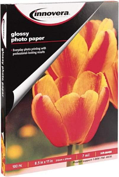 innovera - White Photo Paper - USA Tool & Supply