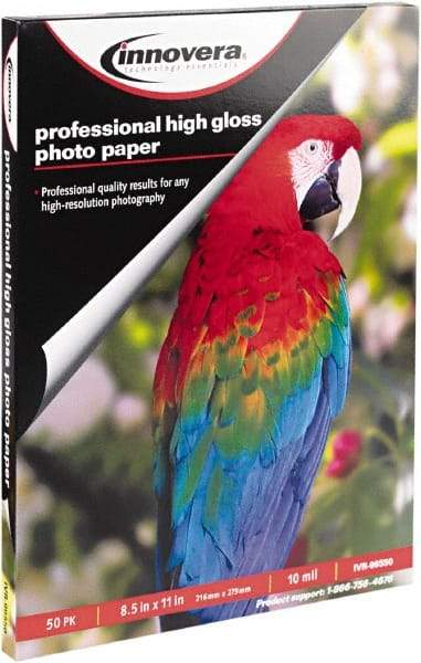 innovera - White Photo Paper - USA Tool & Supply