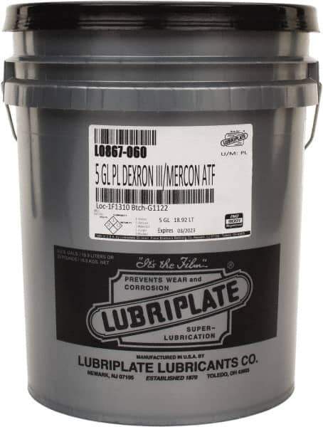 Lubriplate - Multi-Purpose Transmission Fluid - 5 Gal Pail - USA Tool & Supply