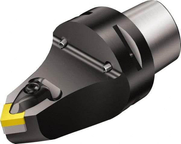 Sandvik Coromant - Neutral Cut, Size C6, CNMG 120408 Insert Compatiblity, External Modular Turning & Profiling Cutting Unit Head - 115mm Head Length, Through Coolant, Series T-Max P - USA Tool & Supply