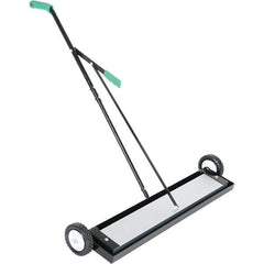 Vestil - 38" Long Magnetic Sweeper with Wheels - USA Tool & Supply