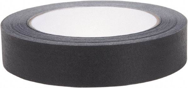 Duck - 15/16" Wide x 60 Yd Long Black Poly-Coated Paper Masking Tape - Series 240574 - USA Tool & Supply