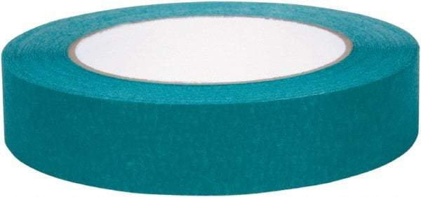 Duck - 15/16" Wide x 60 Yd Long Green Poly-Coated Paper Masking Tape - Series 240572 - USA Tool & Supply