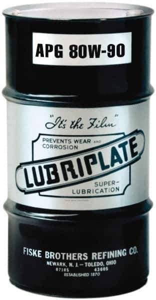 Lubriplate - 16 Gal Drum, Mineral Gear Oil - 15°F to 280°F, 650 SUS Viscosity at 100°F, 84 SUS Viscosity at 210°F, ISO 100 - USA Tool & Supply