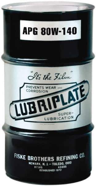 Lubriplate - 16 Gal Drum, Mineral Gear Oil - 25°F to 280°F, 1300 SUS Viscosity at 100°F, 125 SUS Viscosity at 210°F, ISO 320 - USA Tool & Supply