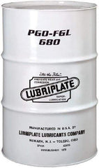 Lubriplate - 55 Gal Drum, Synthetic Gear Oil - 23°F to 449°F, 725 St Viscosity at 40°C, 122 St Viscosity at 100°C, ISO 680 - USA Tool & Supply