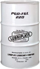 Lubriplate - 55 Gal Drum, Synthetic Gear Oil - 6°F to 443°F, 227 St Viscosity at 40°C, 42 St Viscosity at 100°C, ISO 220 - USA Tool & Supply