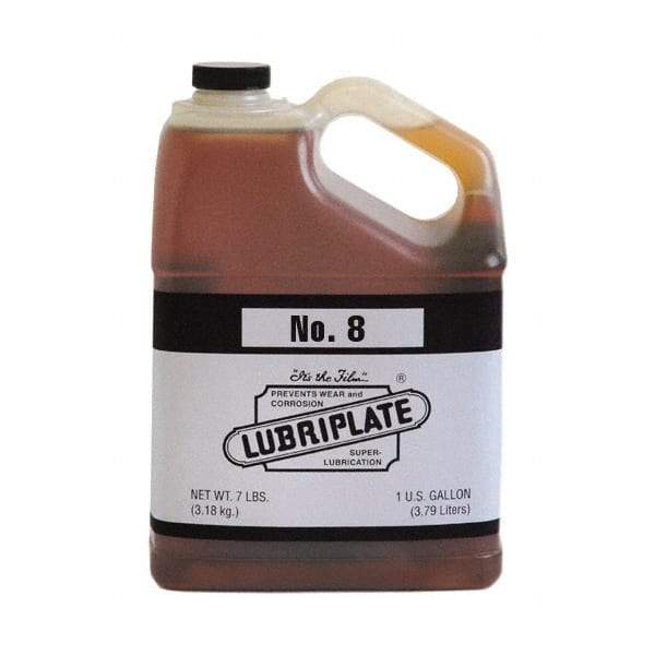 Lubriplate - 1 Gal Bottle, Mineral Gear Oil - 50°F to 335°F, 2300 SUS Viscosity at 100°F, 142 SUS Viscosity at 210°F, ISO 460 - USA Tool & Supply