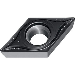 Walter - DCMT32.52 MK4 Grade WKK20S Carbide Turning Insert - 55° Diamond, 3/8" Inscr Circle, 5/32" Thick, 1/32" Corner Radius - USA Tool & Supply