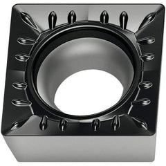 Walter - SCMT32.52 RK4 Grade WKK20S Carbide Turning Insert - TiCN/Al2O3 Finish, 90° Square, 3/8" Inscr Circle, 5/32" Thick, 1/32" Corner Radius - USA Tool & Supply