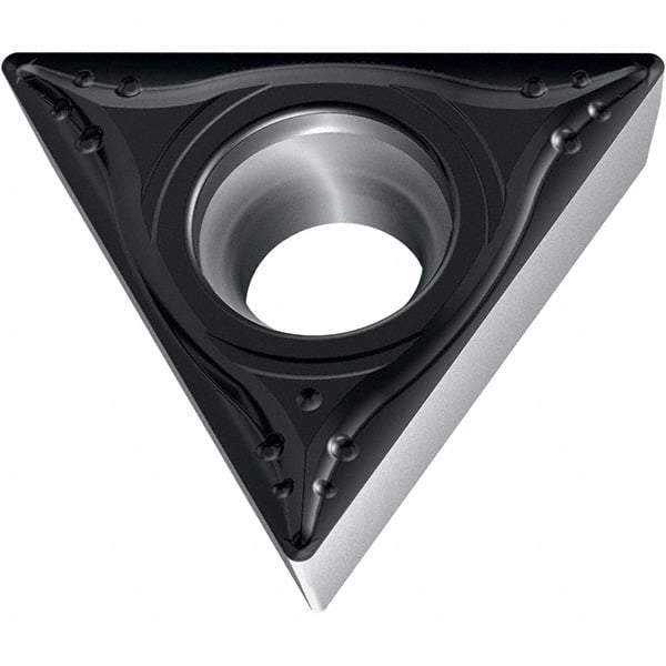 Walter - TCMT21.51 MP4 Grade WPP20S Carbide Turning Insert - 60° Triangle, 1/4" Inscr Circle, 3/32" Thick, 1/64" Corner Radius - USA Tool & Supply