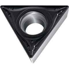 Walter - TCMT21.51 MP4 Grade WPP20S Carbide Turning Insert - 60° Triangle, 1/4" Inscr Circle, 3/32" Thick, 1/64" Corner Radius - USA Tool & Supply