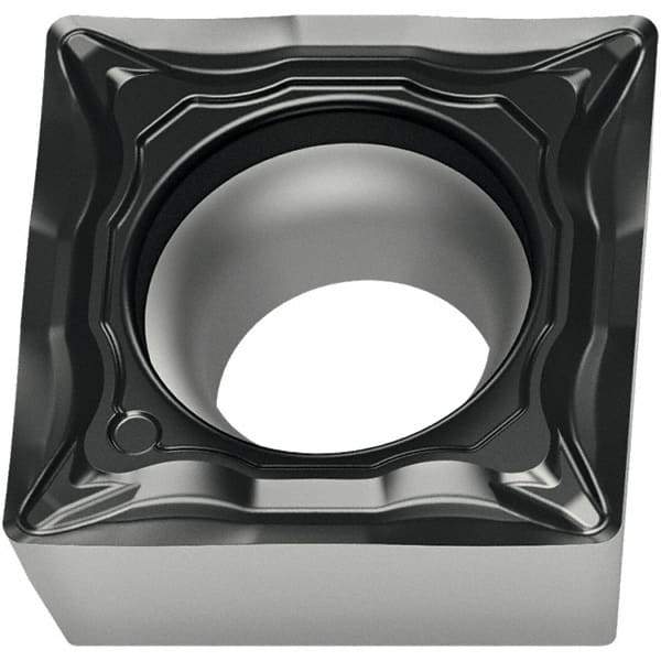 Walter - SCMT32.52 FP4 Grade WPP20S Carbide Turning Insert - 90° Square, 3/8" Inscr Circle, 5/32" Thick, 1/32" Corner Radius - USA Tool & Supply