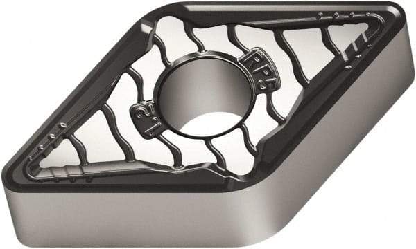 Walter - DNMG432 RP5 Grade WPP05S Carbide Turning Insert - 55° Diamond, 1/2" Inscr Circle, 3/16" Thick, 1/32" Corner Radius - USA Tool & Supply