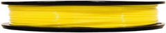 MakerBot - PLA Filament Large Spool - True Yellow, Use with Replicator (5th Generation), Replicator 2, Replicator Z18 - USA Tool & Supply