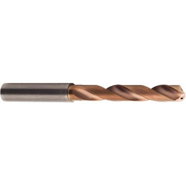 Niagara Cutter - 13.2mm 140° Spiral Flute Solid Carbide Screw Machine Drill Bit - USA Tool & Supply