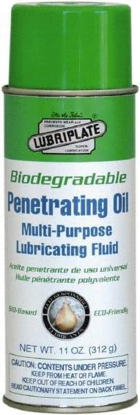 Lubriplate - 12 oz Aerosol Penetrant/Lubricant - USA Tool & Supply