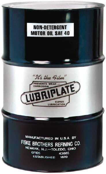 Lubriplate - 55 Gal Nondetergent Automotive Oil - Grade 40 - USA Tool & Supply