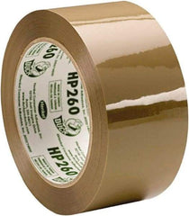 Duck - 1-7/8" x 60 Yd Tan Acrylic Adhesive Packaging Tape - Polypropylene Film Backing, 3.1 mil Thick, 35 Lb Tensile Strength, Series DUC - USA Tool & Supply