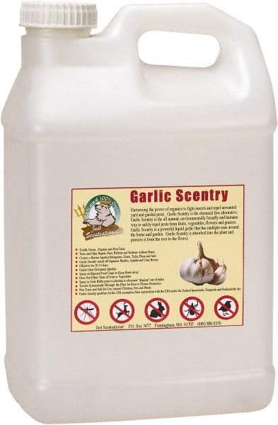 Bare Ground Solutions - Garlic Scentry 2.5 Gallon Bottle Ready to Use Premixed to repel unwanted animals - Garlic Scentry harnesses the power of organics to fight insects and repel unwanted yard and garden pests. - USA Tool & Supply