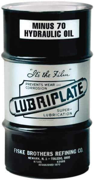 Lubriplate - 16 Gal Drum, Mineral Hydraulic Oil - ISO 15, 16 cSt at 40°C, 5.5 cSt at 100°C - USA Tool & Supply