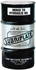 Lubriplate - 16 Gal Drum, Mineral Hydraulic Oil - ISO 15, 16 cSt at 40°C, 5.5 cSt at 100°C - USA Tool & Supply