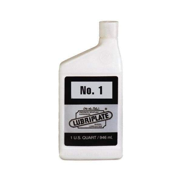 Lubriplate - 1 Qt Bottle Mineral Multi-Purpose Oil - SAE 10W, ISO 22, 115 SUS at 100°F - USA Tool & Supply