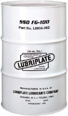 Lubriplate - 55 Gal Drum, Synthetic Seamer Oil - SAE 40, ISO 100, 106.7 cSt at 40°C, 13.9 cSt at 100°C, Food Grade - USA Tool & Supply