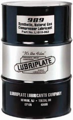 Lubriplate - 55 Gal Drum, ISO 150, SAE 40, Air Compressor Oil - 7°F to 373°, 138 Viscosity (cSt) at 40°C, 24 Viscosity (cSt) at 100°C - USA Tool & Supply