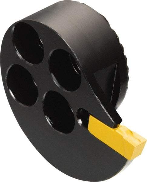 Sandvik Coromant - R/LAG551.31 Insert, 15.5mm Head Length, Modular Grooving Cutting Unit Head - Left Hand Cut, System Size 32, Through Coolant, Series T-Max Q-Cut - USA Tool & Supply