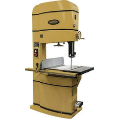 Powermatic - 24" Throat Capacity, Step Pulley Vertical Bandsaw - 2,500/4,800 SFPM, 5 hp, Single Phase - USA Tool & Supply