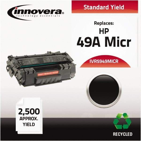 innovera - Black MICR Toner - Use with HP LaserJet 1160, 1320 - USA Tool & Supply